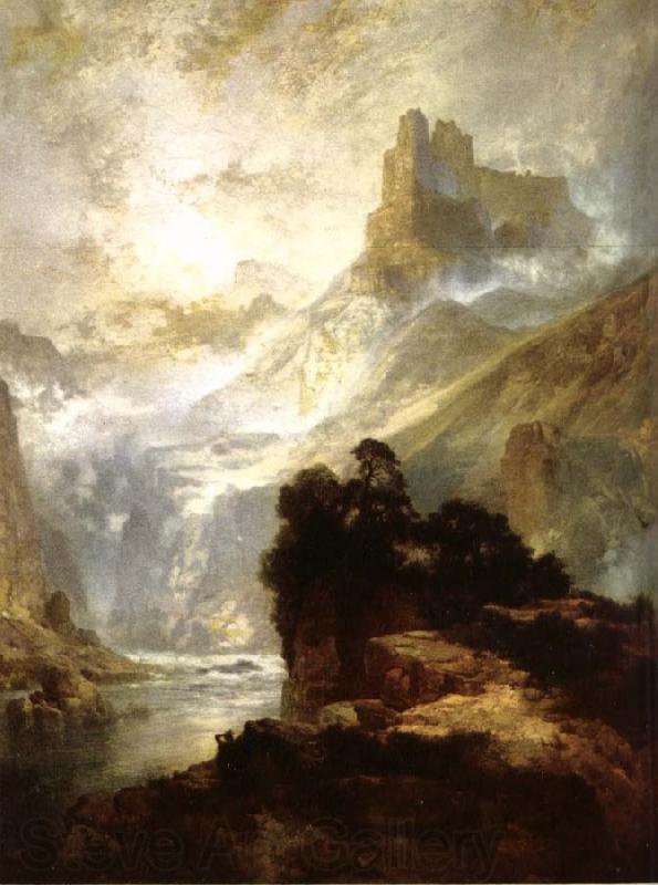 Moran, Thomas Glory of the Canyon Spain oil painting art